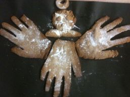 Angel hands
